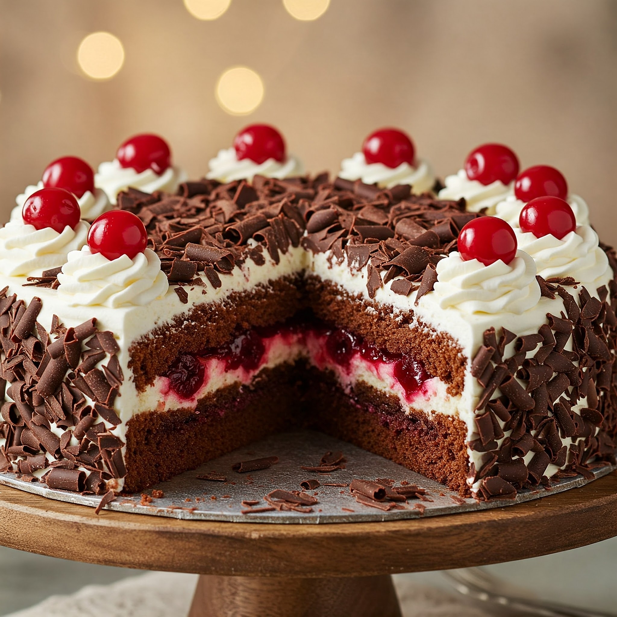 black forest cake
